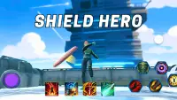 Captain Super hero iron game Screen Shot 1