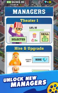 Box Office Tycoon - Idle Movie Tycoon Game Screen Shot 3