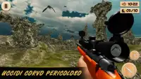 Avventura di caccia di corvo di foresta 3d Screen Shot 5