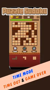 Puzzle Sudoku : Wood99 Block Screen Shot 2
