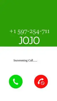 Fake call with most beautiful girl in the world Screen Shot 1