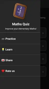 Maths Quiz: Practice and Learn Maths Screen Shot 0