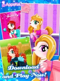 Pony Girls Friendship - Magic Dress Up Game Screen Shot 7