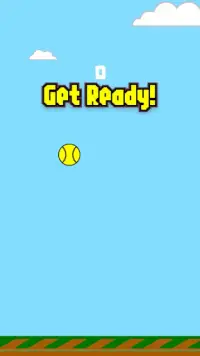 Flappy Ball Game Screen Shot 0