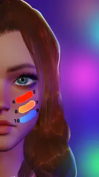 3D Makeup  sims Screen Shot 1