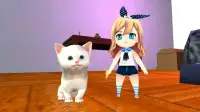 Lovely Kitty Cat Virtual Pet Screen Shot 4