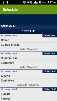 7 Score - AFCON 2017 Live Screen Shot 3