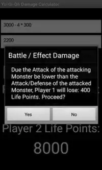 Yu-Gi-Oh! Damage Calculator Screen Shot 2