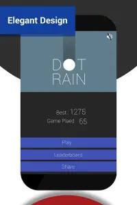 Dot Rain Game Free Screen Shot 1