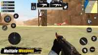 Commando Battleground Survival Fire Shooting Games Screen Shot 2