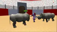 Robot VS Angry Bull 3D Screen Shot 3