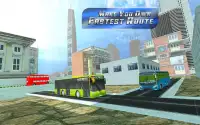Metro Bus Driving - Uphill Megabus Simulator 2017 Screen Shot 2