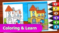 Idle Home Painting Game: House Coloring Pages Screen Shot 6