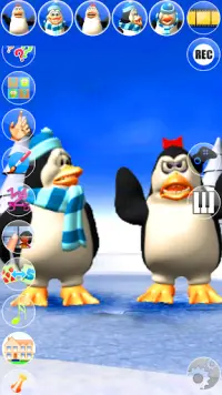 Hablar Pengu y Penga pingüino Screen Shot 4