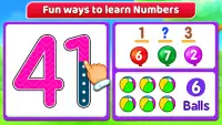 123 Numbers - Count & Tracing Screen Shot 1