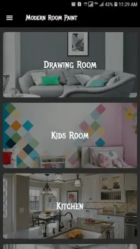 Modern Room Paint Ideas Screen Shot 6