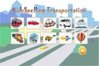 Kids Spelling Transportation Screen Shot 1