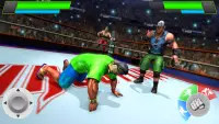 Endkampf : Neue Champion Wrestling Spiele Screen Shot 2