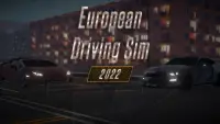 European Car Driving Sim 2022 Screen Shot 0