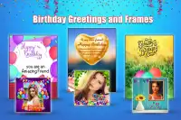Birthday Greetings: happy birthday frames Screen Shot 6