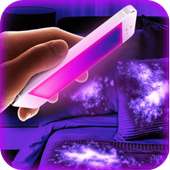 Flashlight UV light simulator