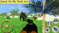 정글 공룡 사냥꾼 FPS 슈팅 게임 Screen Shot 2
