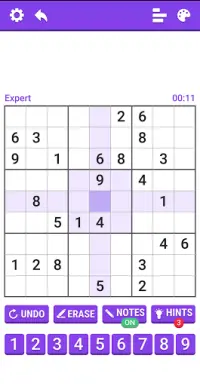 Sudoku - Free Sudoku Puzzle Games Offline Screen Shot 3