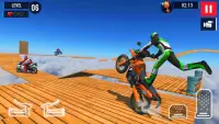 мотоцикл Акробаты Игры 2019 - Bike Stunts Games Screen Shot 3