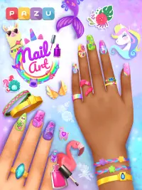 Nail Art Salon - Manicure & jewelry games for kids Screen Shot 7