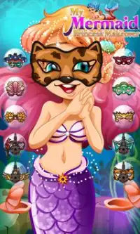 My Cute Mermaid Princess Makeover-2D Salon makijaż Screen Shot 4