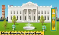 Pembina rumah presiden AS: simulator pembinaan Screen Shot 4