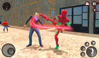 Mutant Spider Rope Hero : Flying Robot Hro Game Screen Shot 6