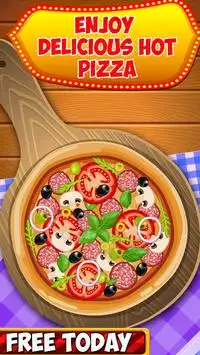 عيد ميلاد البيتزا ألعاب الطبخ Screen Shot 7