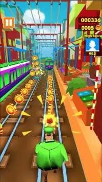 Subway Train Track - Endless Surf Run Fun Screen Shot 1