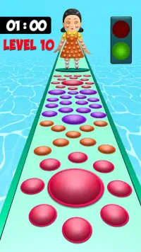Squid Step: Fidget Pop It Game Screen Shot 0