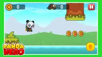 Panda Hero : Jump and Shooter Game Screen Shot 3