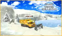 Snow Plow Truck Driver Sim 3D Screen Shot 11