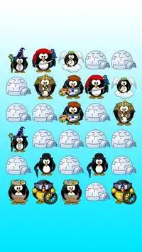 Find Pairs Game: Penguins Screen Shot 2
