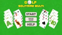 Golf Solitaire Multi CardsGame Screen Shot 0