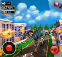 Dinosaur Game Rampage Lungsod Screen Shot 8