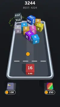 Match Block 3D - 2048 Merge Game Screen Shot 2