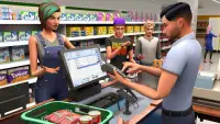 التسوق مول فتاة أمين الصندوق نقد التسجيل ألعاب 3D Screen Shot 3