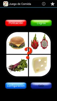 Juego de Comida Screen Shot 0