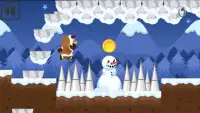 Tiny Snow Boy Dash Jump Blocks Screen Shot 2