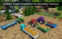 Tractor farming carga-transporte Simulator 2017 Screen Shot 4
