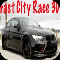 Fast City Race 3D Screen Shot 0