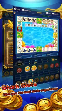 Slots cá mập - Trò chơi Slots miễn phí Screen Shot 2