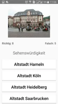 Deutschland Quiz - mit 4 Themen Screen Shot 7