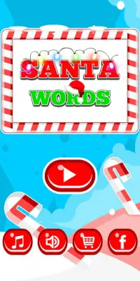Santa Words - Christmas puzzle and word connect Screen Shot 0