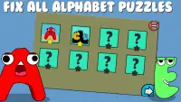 Alphabet Jigsaw Puzzles Screen Shot 3
